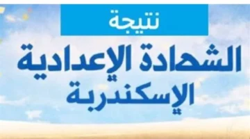اعتماد رسمي.. نتيجة الشهادة الإعدادية بالإسكندرية تظهر للطلاب في كشوف الأسماء 2026